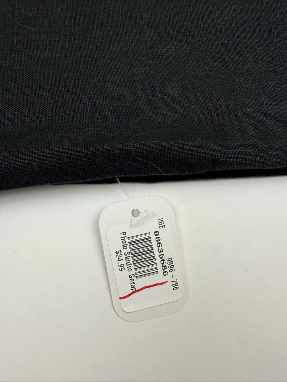 POTTERY BARN Belgian Linen Shams Black (3) Euro & King